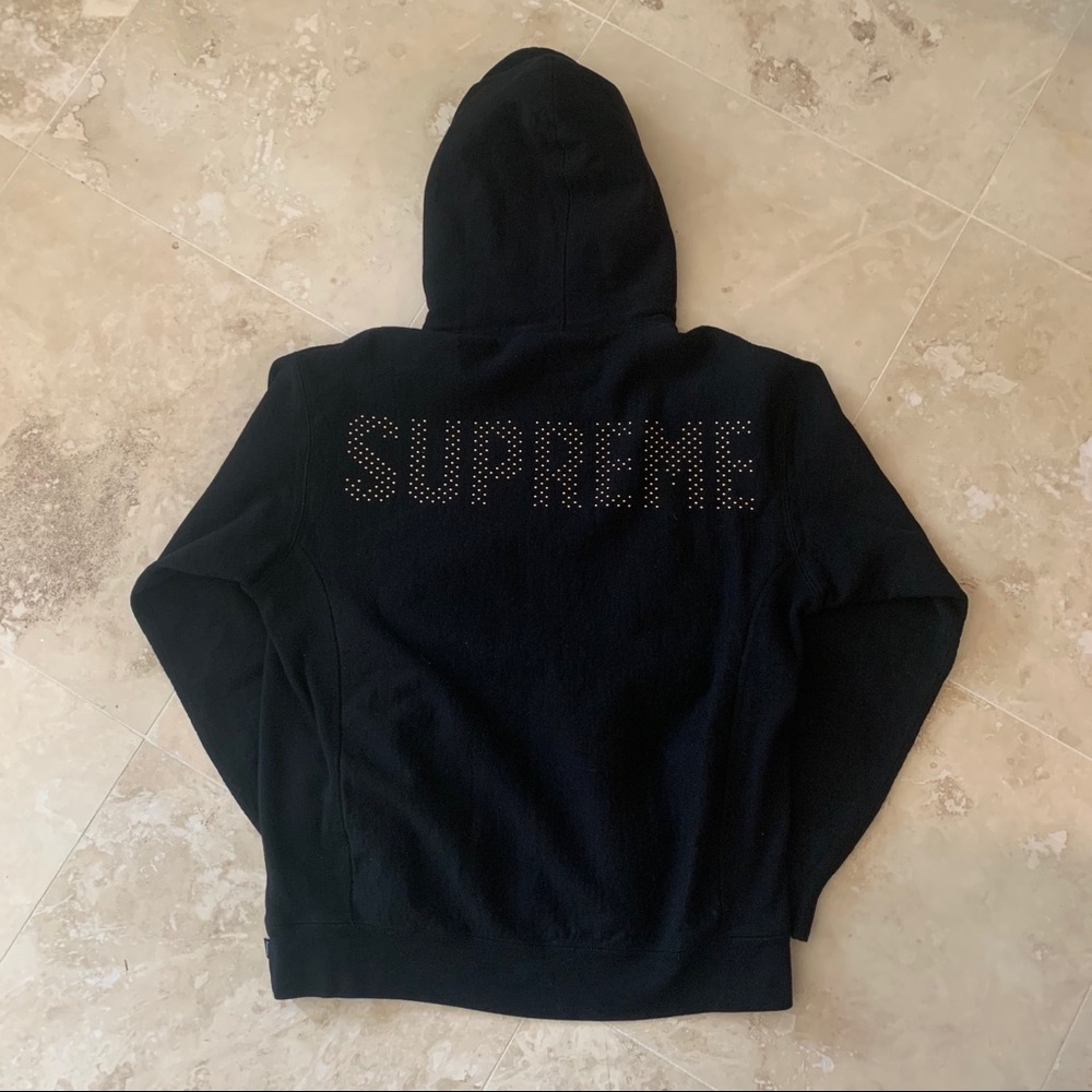 Supreme Studded Logo Hoodie
